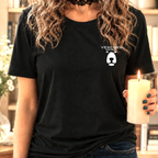 T-Shirt Unisexe en Coton Biologique - Logo Ours Blanc