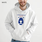 Bear Oversized Hoodie - Navy