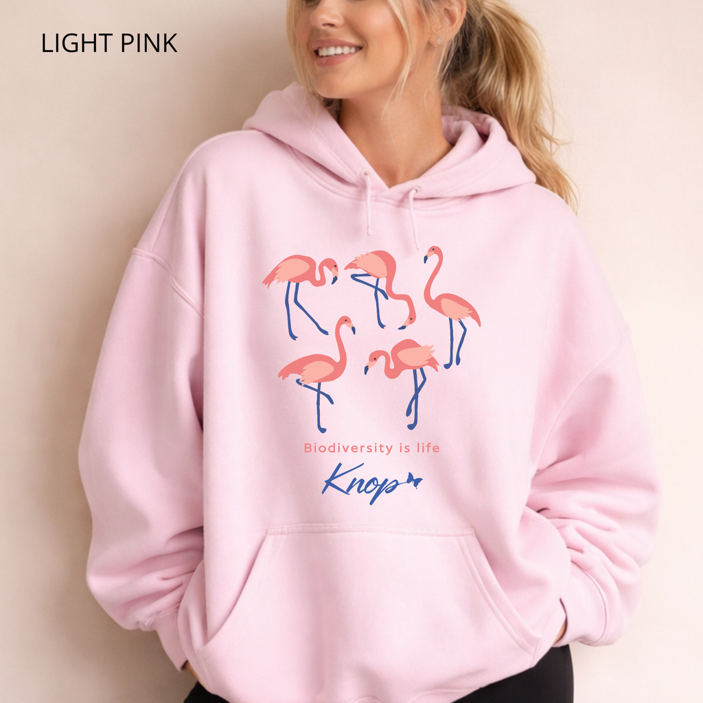 Sweat à Capuche - KNOP - Flamands Roses