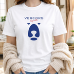 T-Shirt Unisexe en Coton Biologique - Ours Moyen Bleu Marine