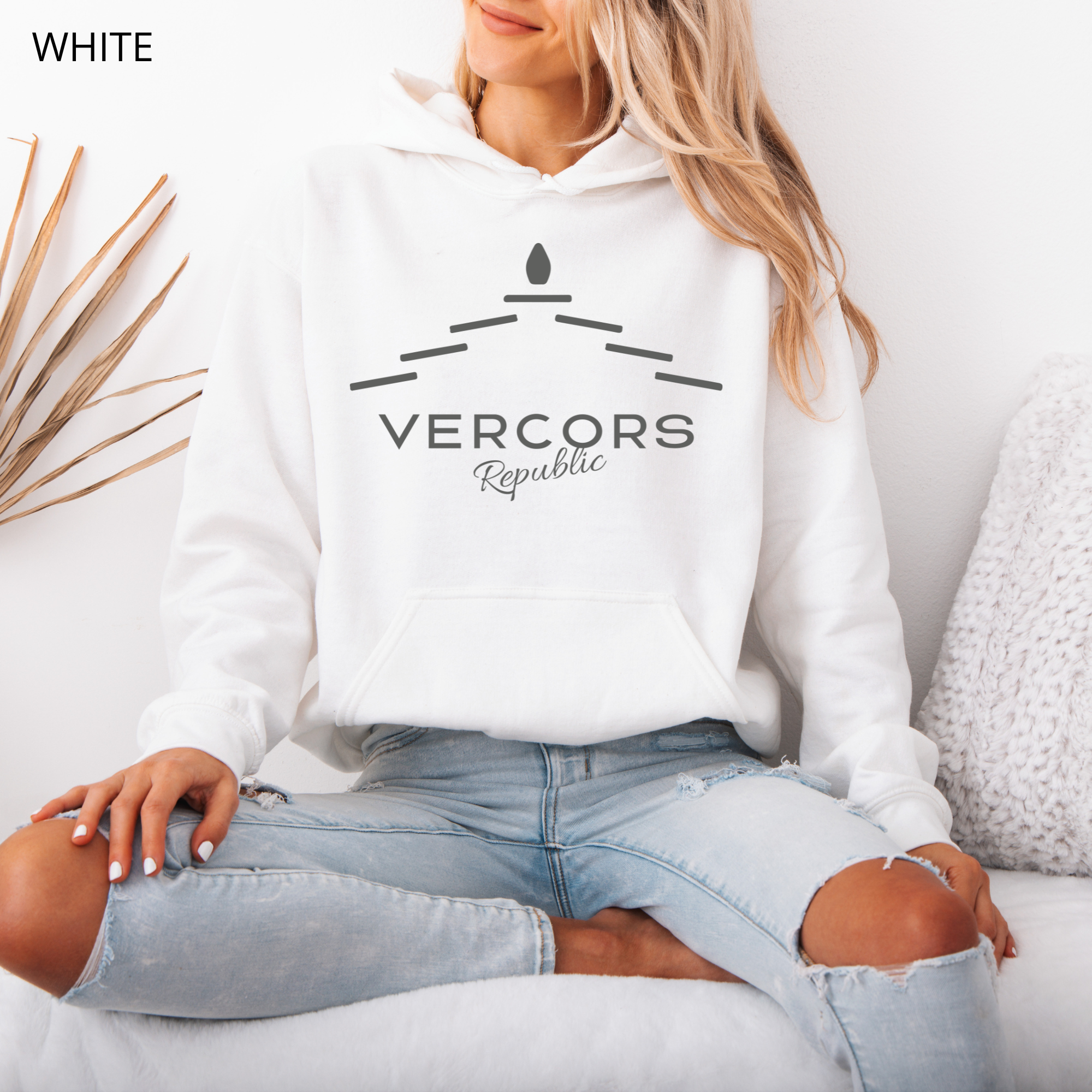 Sweat à Capuche - Lauzes Anthracites