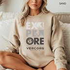 Unisex Crewneck Sweatshirtt - Light Explore