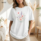 T-shirt classique unisexe - KNOP - Bouquet de Fleurs Roses