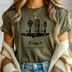 T-Shirt Classique Unisexe - KNOP - Pirogue Africaine