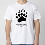T-Shirt Unisexe en Coton Biologique - Griffes Larges Noir