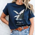 T-Shirt Classique Unisexe - KNOP - Baleine Hors de l'Eau