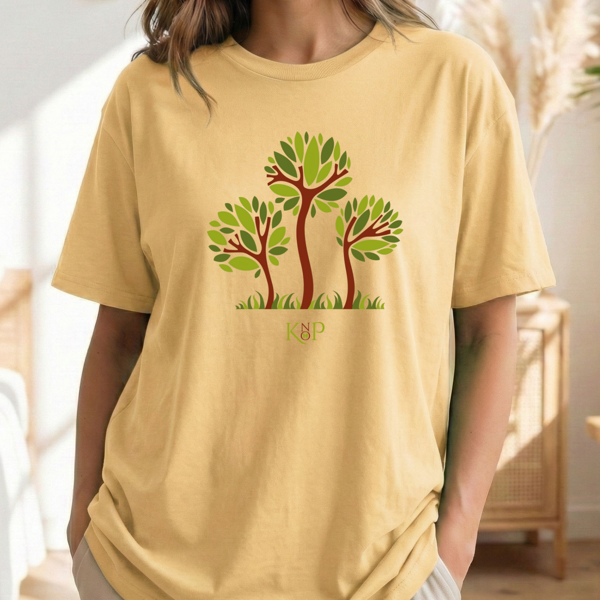 T-Shirt Classique Unisexe - KNOP - Arbres Symbole Ecologique