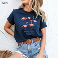T-Shirt Classique Unisexe - KNOP - Flamands Roses