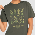 T-Shirt Unisexe en Coton Biologique - Fougères Vertes