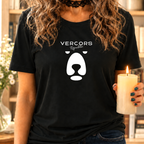 T-Shirt Unisexe en Coton Biologique - Ours Moyen Blanc