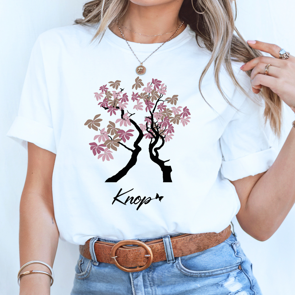 T-Shirt Classique Unisexe - KNOP - Arbres en Automne