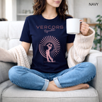 T-shirt unisexe en coton biologique - Golfeur Rose