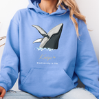 Sweat à Capuche - KNOP - Baleine Hors de l'Eau
