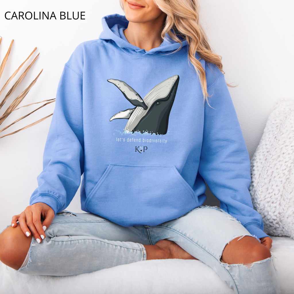 Sweat à capuche - KNOP - Baleine Hors de l'Eau