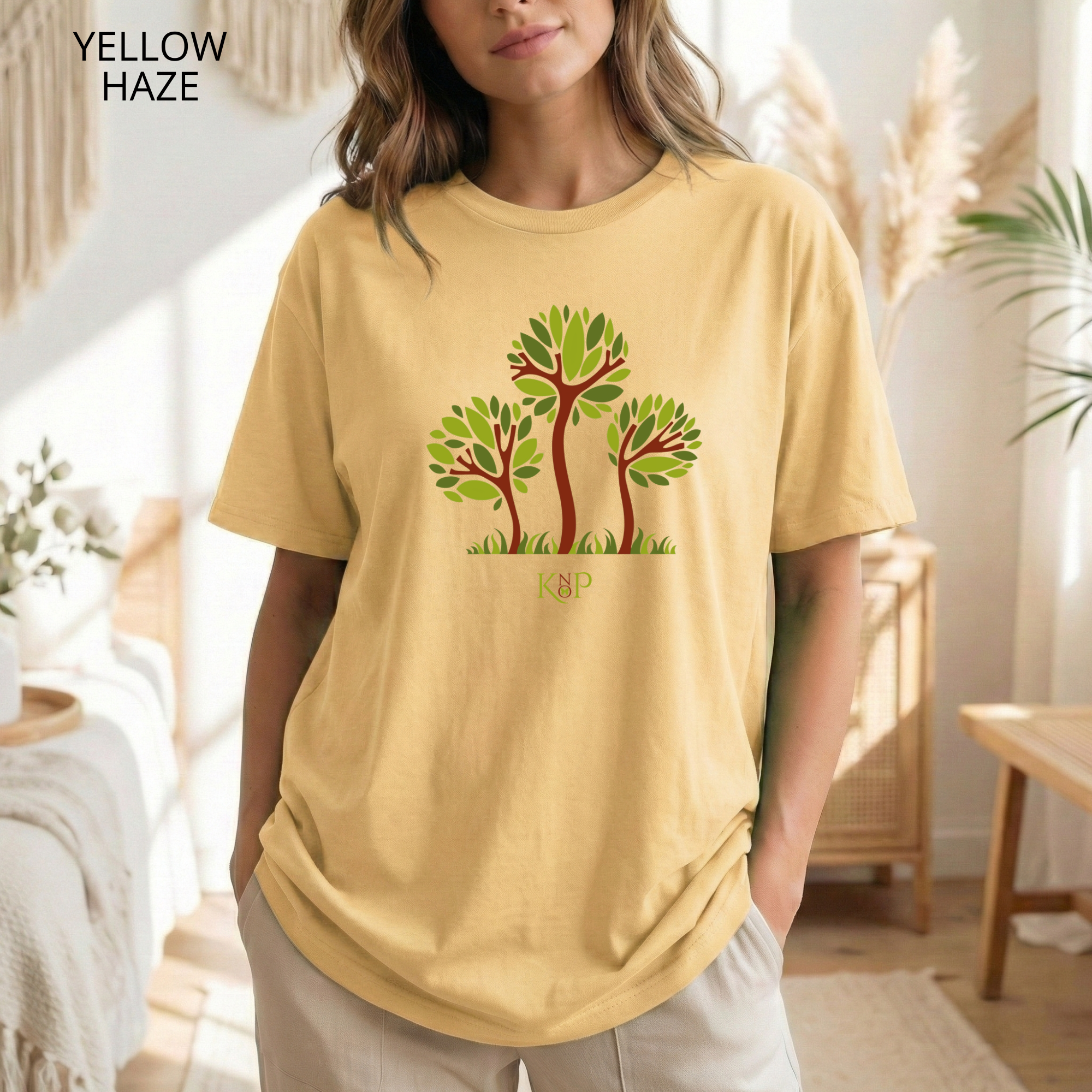 T-shirt classique unisexe - KNOP - Arbres Symbole Ecologique