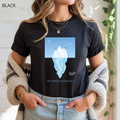 T-shirt classique unisexe - KNOP - Pingouins sur un Iceberg