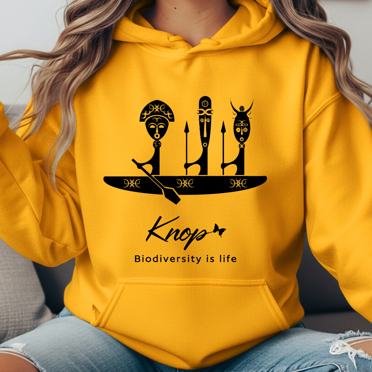 Sweat à Capuche - KNOP - Pirogue Africaine