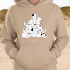 Sweat à Capuche - KNOP - Chats en Pyramide