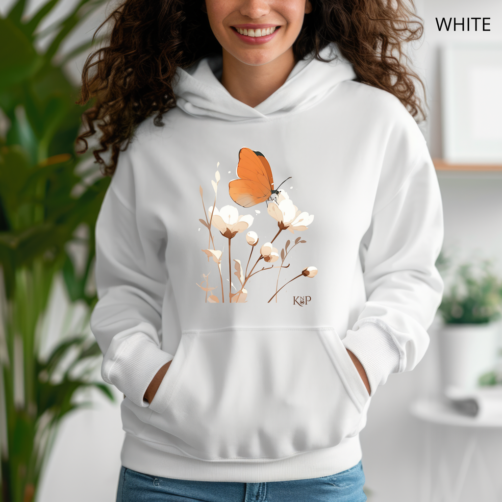 Sweat à capuche - KNOP - Papillon Délicat