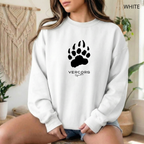 Unisex Medium Bear Claw Crewneck Sweatshirt - Black