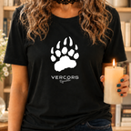 T-Shirt Unisexe en Coton Biologique - Griffes Moyennes Blanc