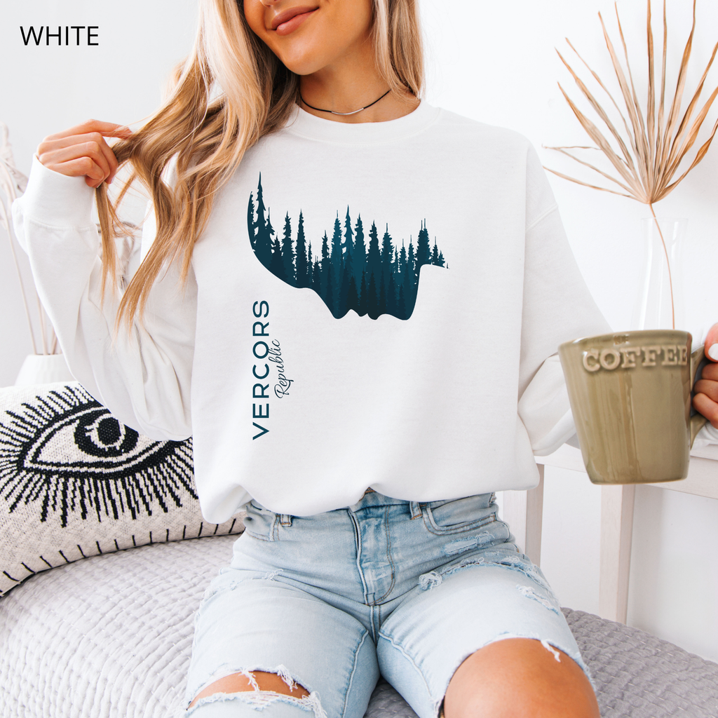Unisex Crewneck Sweatshirt - Forest Woman