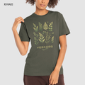 T-Shirt Unisexe en Coton Biologique - Fougères Vertes