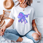 T-shirt classique unisexe - KNOP - Pieuvre Violette