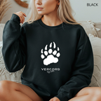 Unisex Crewneck Sweatshirt Medium Bear Claw - White