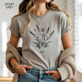 T-shirt classique unisexe - KNOP - Herbes Noires