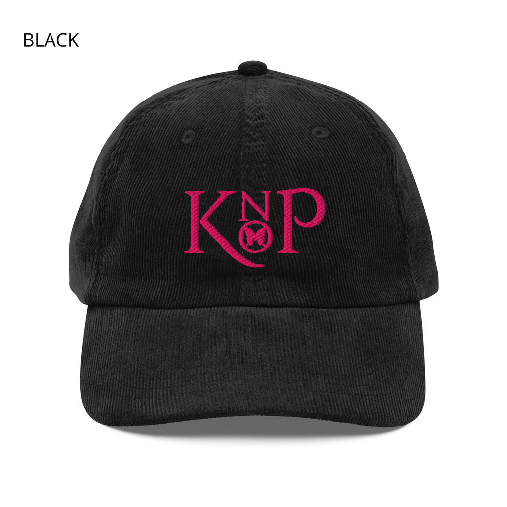 Casquette en Velours Côtelé - KNOP - Logo Knop Flamengo