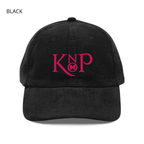 Casquette en Velours Côtelé - KNOP - Logo Knop Flamengo
