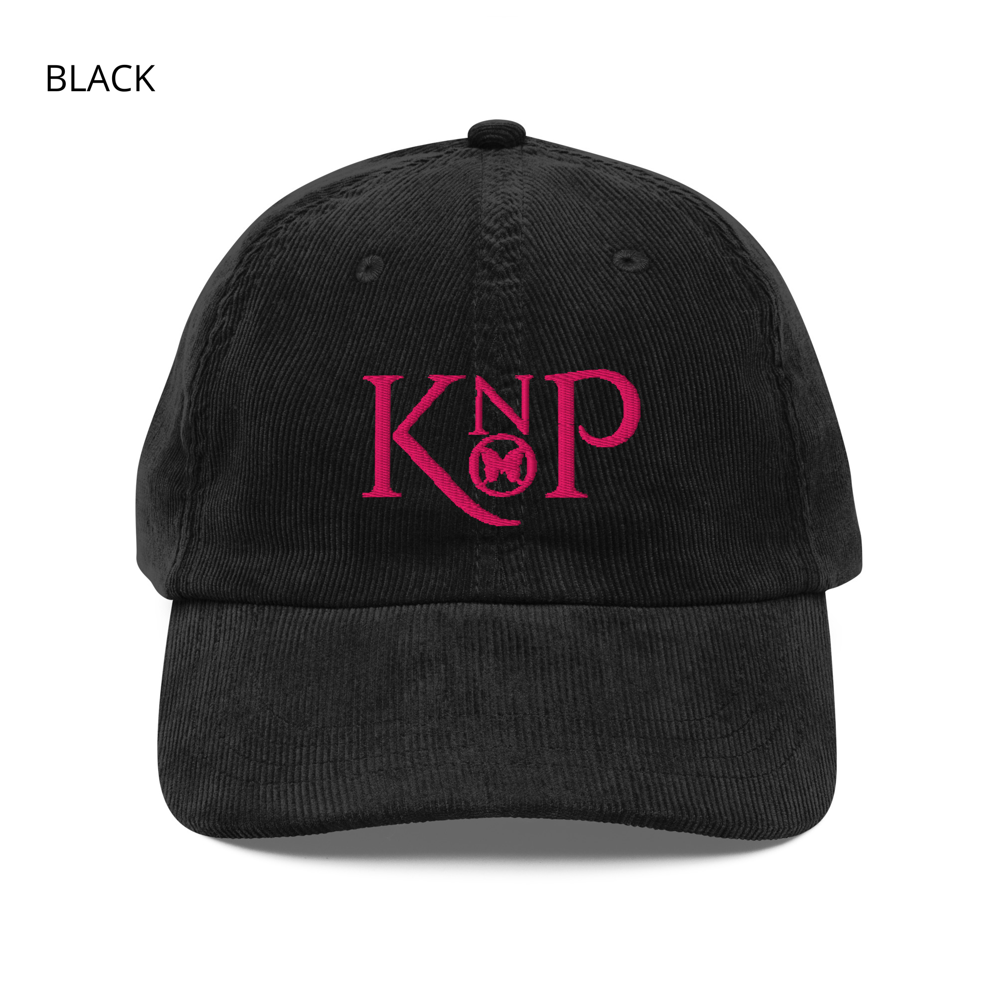 Casquette en Velours Côtelé - KNOP - Logo Knop Flamengo