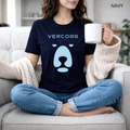 T-Shirt Unisexe en Coton Biologique - Ours Larges Bleu Ciel