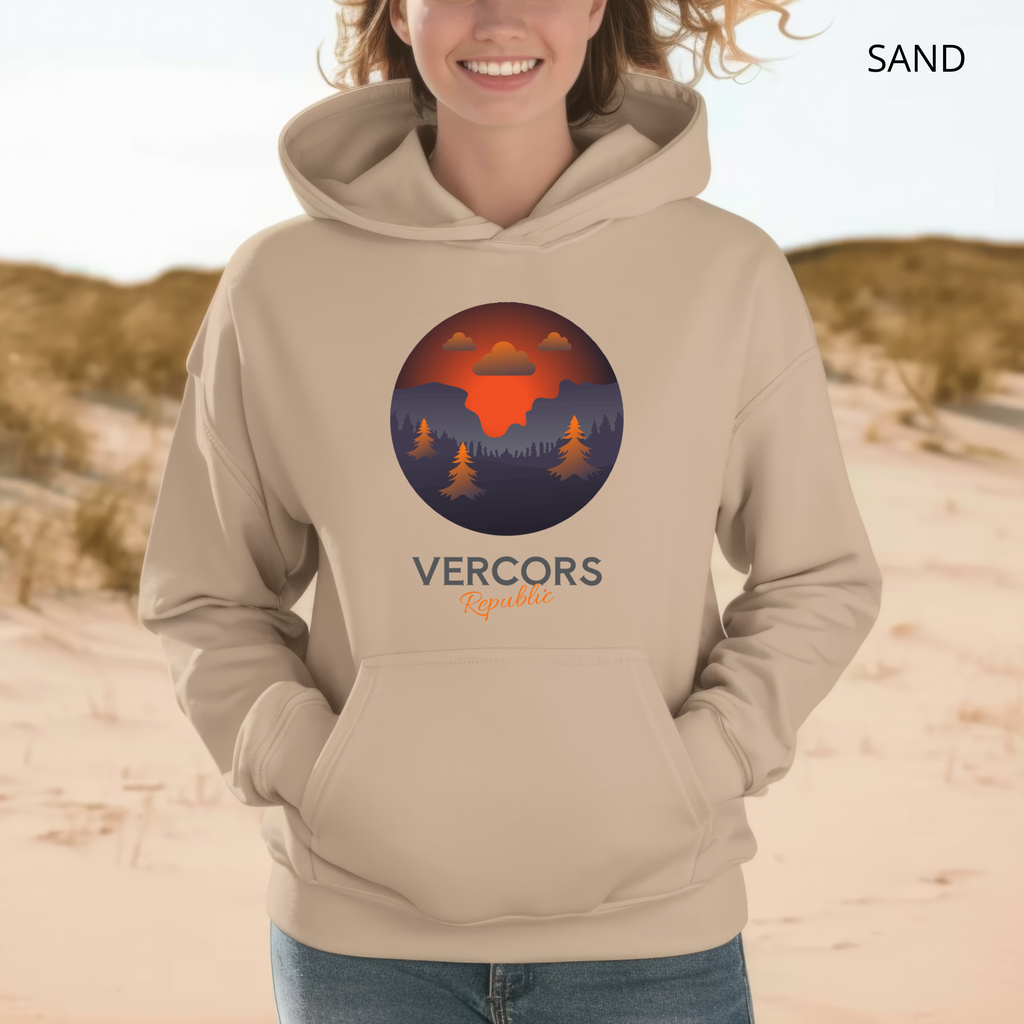 Sweat à Capuche - Foret en Rond