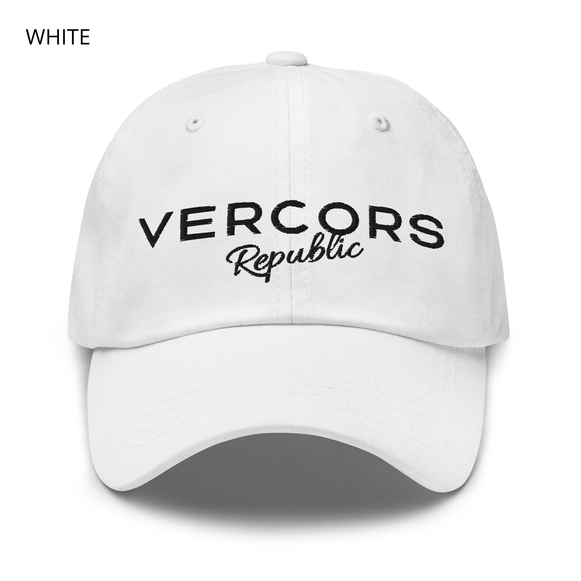 Baseball Cap VR Logo - Black