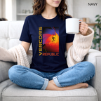 T-shirt unisexe en coton biologique - Skieur Acrobatique