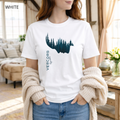 Unisex Organic Cotton T-Shirt - Woman Forest