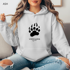 Hoodie - Medium Bear Claws - Black