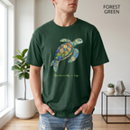 T-Shirt Classique Unisexe - KNOP - Tortue Verte