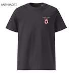 T-shirt unisexe en coton biologique - Logo Ours Rose