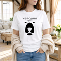 T-Shirt Unisexe en Coton Biologique - Ours Large Noir