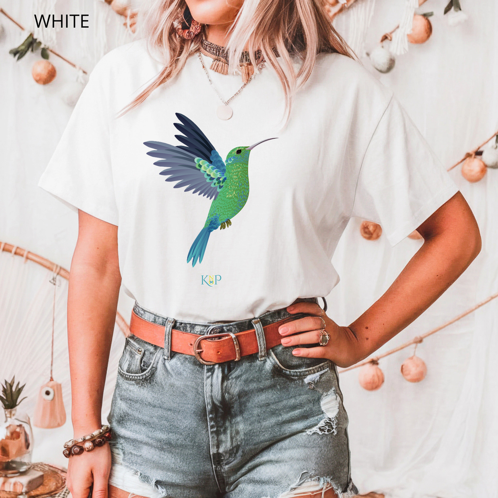 T-shirt classique unisexe - KNOP - Colibri Vert
