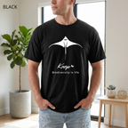 T-Shirt Classique Unisexe - KNOP - Raie Blanche