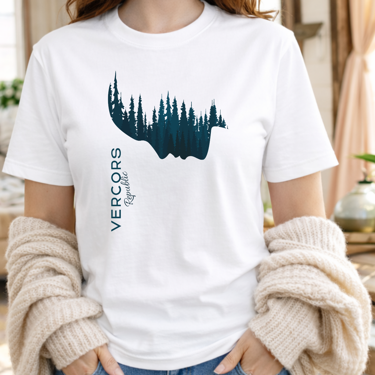 T-Shirt Unisexe en Coton Biologique - Femme Foret