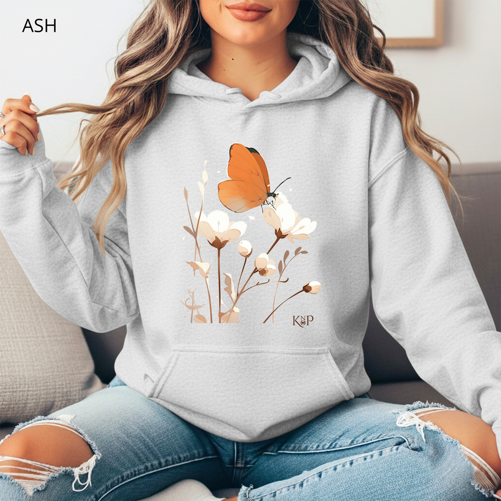 Sweat à capuche - KNOP - Papillon Délicat