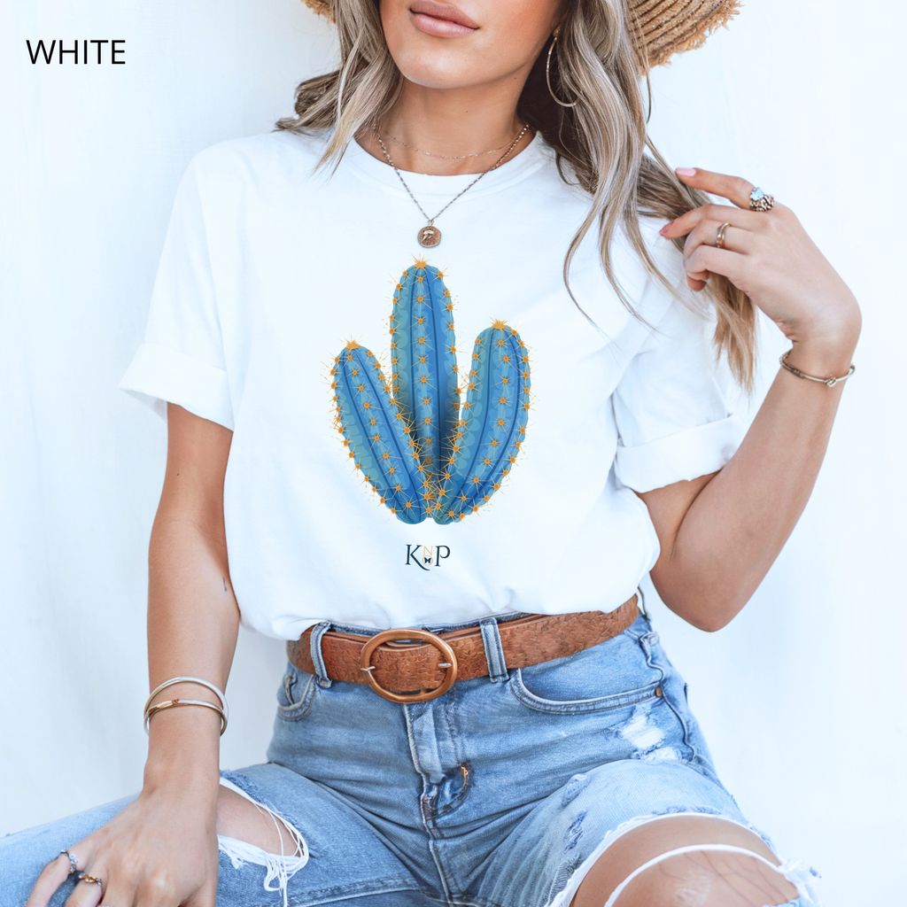 T-shirt classique unisexe - KNOP - Cactus Bleu
