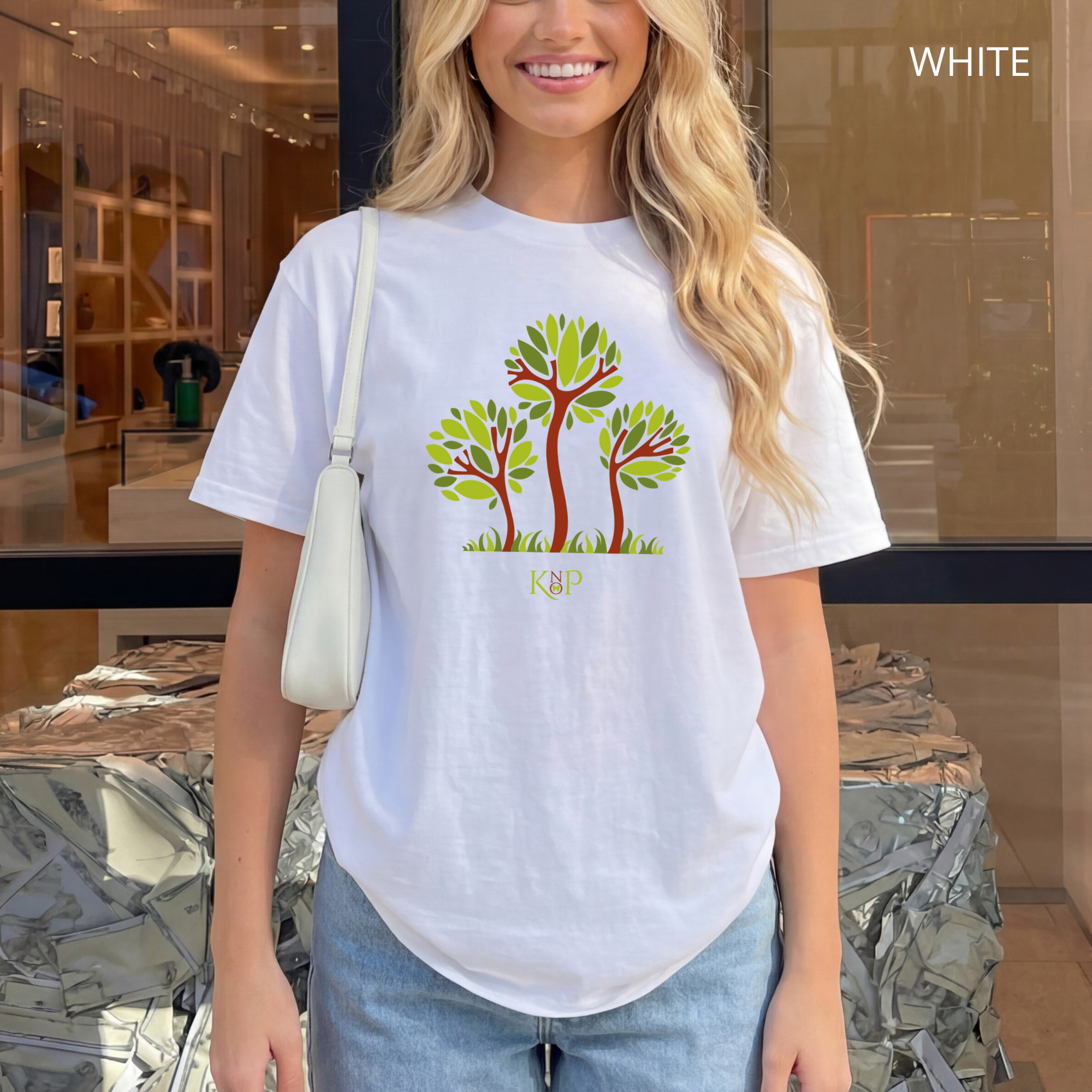 T-shirt classique unisexe - KNOP - Arbres Symbole Ecologique
