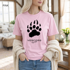 T-shirt unisexe en coton biologique - Griffes Larges Noir