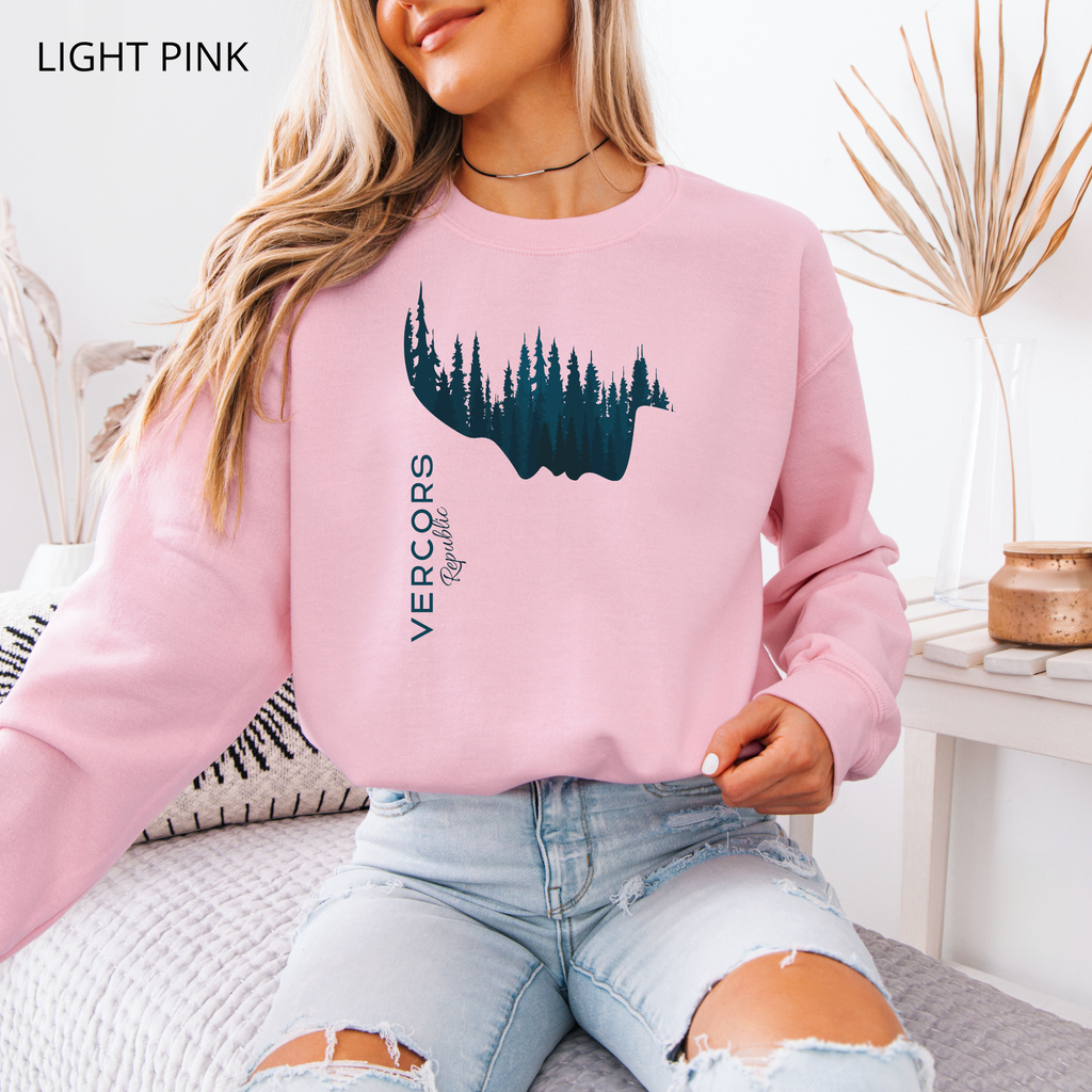 Unisex Crewneck Sweatshirt - Forest Woman
